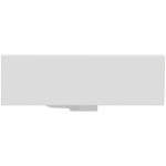 Νιπτήρας ελευθέρας τοποθέτησης 50x42x13 από πορσελάνη με μία οπή με υπερχείλιση, χρώμα: Λευκό επιφάνεια: Γυαλιστερή Ελευθέρας τοποθέτησης