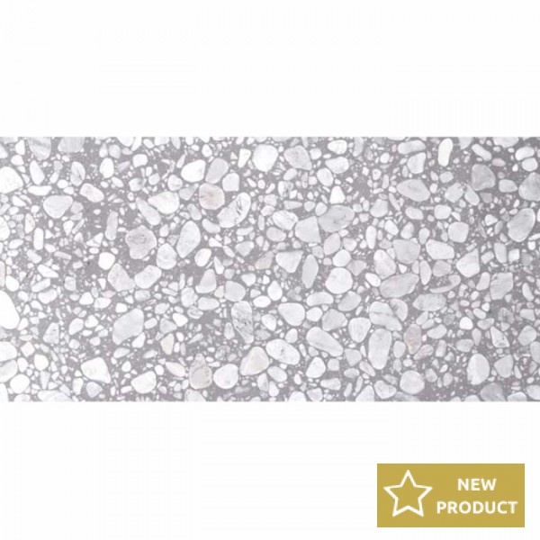 Floor tiles 60x120 Italy, style: mosaic 1st choice rettificato surface: Matt, hue: Grey Plain tiles
