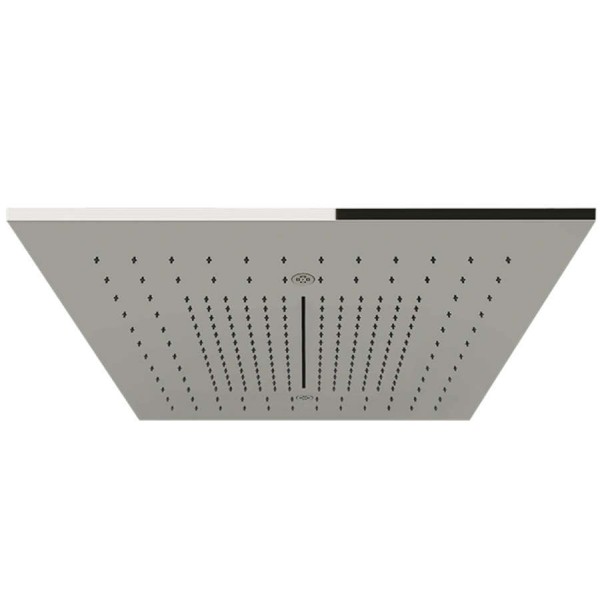 Κάλυμμα κεφαλής ντους Mirror Steel 50x50 από ορείχαλκο, χρώμα: Χρωμέ επιφάνεια: Γυαλιστερή Κάλυμμα κεφαλής ντους Mirror Steel 50x50 από ορείχαλκο, χρώμα: Χρωμέ επιφάνεια: Γυαλιστερή Κεφαλές ντους