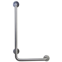 Special needs handle bath left corner 70x40cm, color: Chrome material: Inox Accessible grab-bars