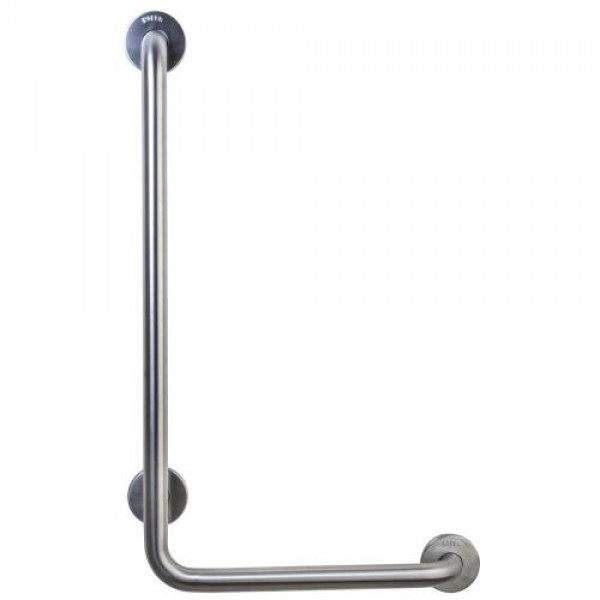 Special needs handle bath left corner 70x40cm, color: Chrome material: Inox Accessible grab-bars Special needs handle bath left corner 70x40cm, color: Chrome material: Inox Accessible grab-bars