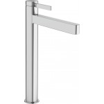 Wash basin tap Deck-mounted for free-standing washbasin material: Brass mixer With push-open waste set, color: Chrome surface: Glossy
