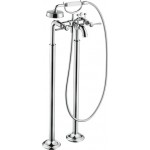 Bathtub tap Floor-standing external part material: Brass, color: Chrome surface: Glossy Floor standing