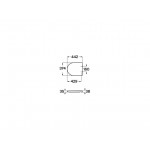 Κάλυμμα λεκάνης soft closing Wrapover Round, Onyx, χρώμα: Μαύρο Καλύμματα