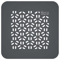 Κάλυμμα βαλβίδας Mosaic Grid Stainless Steel Slate από inox Σχάρες ντουζιέρας