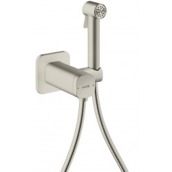 Bidet system external part Mixing material: Brass, color: Chrome surface: Brushed Wall-mounted bidet hand shower systems