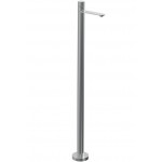 Wash basin tap Floor-standing - external part material: Inox, color: Chrome surface: Brushed Floor standing