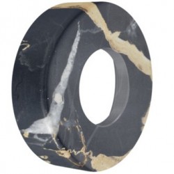 Grip cap Φ48mm, Black Portoro Marble material: Marble, color: Black