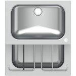 Sink Stainless (Steel) 50x57x90 material: Inox surface: Matt free Floor 1 bowl, color: Chrome Stainless steel Sink Stainless (Steel) 50x57x90 material: Inox surface: Matt free Floor 1 bowl, color: Chrome Stainless steel