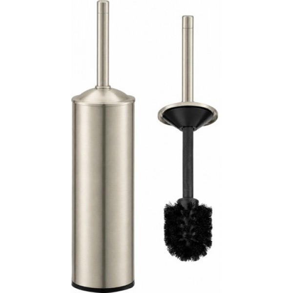 Brush (broom) material: Brass Wall-mounted, color: Chrome surface: Brushed Toilet brush holders Brush (broom) material: Brass Wall-mounted, color: Chrome surface: Brushed Toilet brush holders