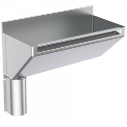 Sink Stainless (Steel) 80x40x70,5 material: Inox surface: Brushed free Wall 1 bowl with waste, Stainless steel, color: Chrome Stainless steel