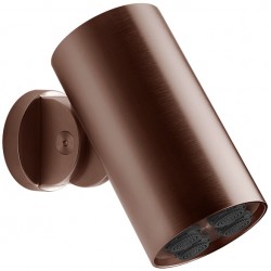 Ντους (Jet) Φ13,5cm, επίτοιχο, Multi Spray, Copper Brushed PVD, χρώμα: Μπρονζέ από ορείχαλκο επιφάνεια: Βουρτσισμένη