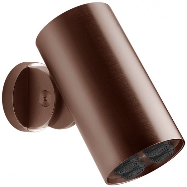 Ντους (Jet) Φ13,5cm, επίτοιχο, Multi Spray, Copper Brushed PVD, χρώμα: Μπρονζέ από ορείχαλκο επιφάνεια: Βουρτσισμένη Ντους Ντους (Jet) Φ13,5cm, επίτοιχο, Multi Spray, Copper Brushed PVD, χρώμα: Μπρονζέ από ορείχαλκο επιφάνεια: Βουρτσισμένη