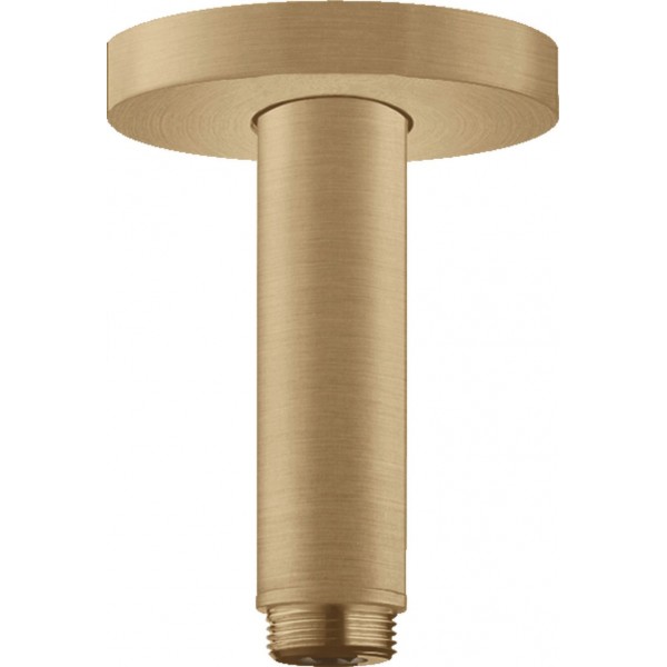 Arm 10cm Ceiling-mounted material: Brass, color: Bronze surface: Brushed Shower arms Arm 10cm Ceiling-mounted material: Brass, color: Bronze surface: Brushed Shower arms