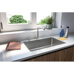 Μπαταρία κουζίνας βυθιζόμενη από inox με ντους, Outdoor Spray HP SS, AISI 316, χρώμα: Χρωμέ επιφάνεια: Βουρτσισμένη Βυθιζόμενες