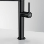 Kitchen tap Deck-mounted material: Brass With Pull-Out Spray 1 jet Semi pro, Industrial black, color: Black surface: Brushed Deck-mounted Kitchen tap Deck-mounted material: Brass With Pull-Out Spray 1 jet Semi pro, Industrial black, color: Black surface: Brushed Deck-mounted