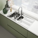 Kitchen tap Deck-mounted material: Inox with shower Semi pro, AISI 304, color: Chrome surface: Brushed Deck-mounted Kitchen tap Deck-mounted material: Inox with shower Semi pro, AISI 304, color: Chrome surface: Brushed Deck-mounted
