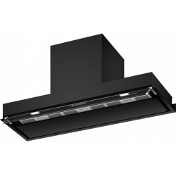 Absorber Concealed simple 90cm, style: 250 W Black Extra Matt, color: Black Build-in Cooker hoods