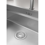 Νεροχύτης ανοξείδωτος 73x44 από inox επιφάνεια: Βουρτσισμένη χωρίς πάγκο ένθετος / υποκαθήμενος, 1 γούρνα, χρώμα: Χρωμέ Ανοξείδωτοι Νεροχύτης ανοξείδωτος 73x44 από inox επιφάνεια: Βουρτσισμένη χωρίς πάγκο ένθετος / υποκαθήμενος, 1 γούρνα, χρώμα: Χρωμέ Ανοξείδωτοι