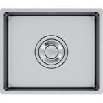 Sink Stainless (Steel) 54x45 material: Inox surface: Brushed free Flushmount 1 bowl, color: Chrome Stainless steel Sink Stainless (Steel) 54x45 material: Inox surface: Brushed free Flushmount 1 bowl, color: Chrome Stainless steel