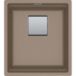 Sink Granite 41x46 free Undermount 1 bowl Oyster, color: Brown Granite