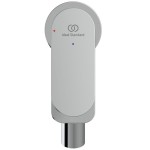 Bidet mixer material: Brass with click-clack waste, color: Chrome surface: Glossy Deck-mounted