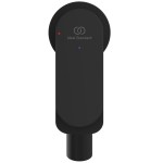 Bidet mixer material: Brass with click-clack waste, Silk black, color: Black surface: Matt Deck-mounted Bidet mixer material: Brass with click-clack waste, Silk black, color: Black surface: Matt Deck-mounted