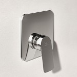 Shower tap Wall-mounted concealed - complete set 1 way material: Brass mixer With plate without hand shower, hose and holder KIT1+KIT2, color: Chrome surface: Glossy Wall-mounted - external part Shower tap Wall-mounted concealed - complete set 1 way material: Brass mixer With plate without hand shower, hose and holder KIT1+KIT2, color: Chrome surface: Glossy Wall-mounted - external part