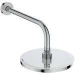 Shower head Wall-mounted 20x20 material: Brass, style: 1 spray with arm 29cm, color: Chrome surface: Glossy Overhead showers Shower head Wall-mounted 20x20 material: Brass, style: 1 spray with arm 29cm, color: Chrome surface: Glossy Overhead showers