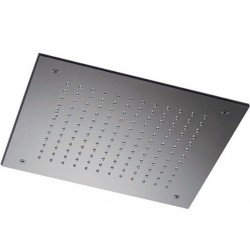 Κεφαλή ντους οροφής 50x50 από ορείχαλκο 1 ροής, χρώμα: Χρωμέ επιφάνεια: Γυαλιστερή Κεφαλές ντους