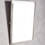 Special needs mirror 50x70 adjustable material: Inox, color: Chrome Accessible mirrors
