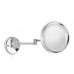 Make up mirror light material: Brass Wall-mounted, color: Chrome surface: Glossy