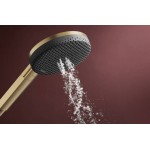 Shower head 3 jets, color: Bronze surface: Brushed Hand showers