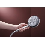 Shower head 3 jets Max Flow 10,8 lt/min, color: Chrome surface: Glossy Hand showers