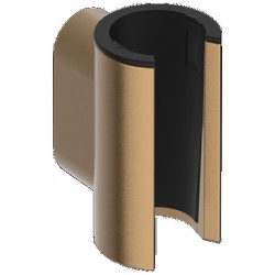 Στήριγμα ντους σταθερό από ορείχαλκο Brushed Bronze, χρώμα: Μπρονζέ επιφάνεια: Βουρτσισμένη