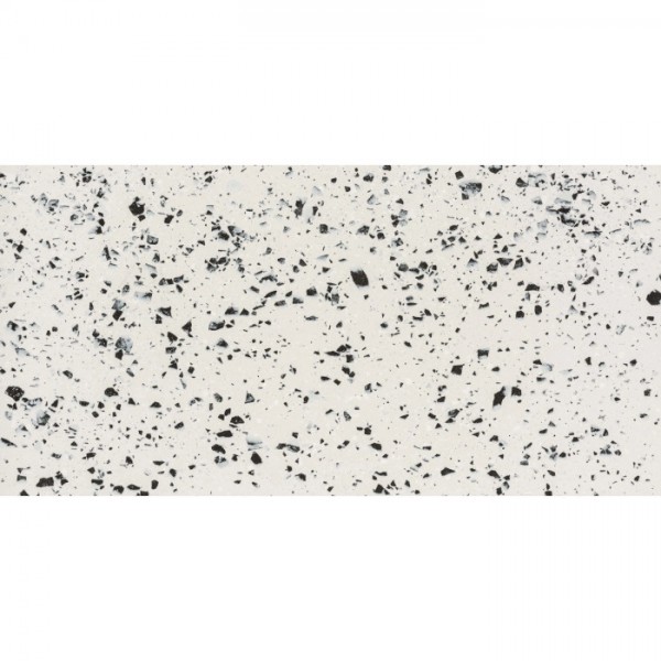 Πλακάκια δαπέδου 60x120 Ιταλίας R11, 10mm bocciardato, στυλ: μωσαϊκό rettificato Α’ διαλογής επιφάνεια: Σαγρέ - Ανάγλυφη, απόχρωση: Λευκό/Μαύρο Πλακάκια φόντο