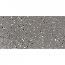 Floor tiles 60x120 Italy bocciardato, style: mosaic 1st choice rettificato surface: Srained - Textured, hue: Dark Grey Plain tiles
