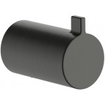 Άγκιστρο από ορείχαλκο μονό Brushed Black Chrome, χρώμα: Μαύρο επιφάνεια: Βουρτσισμένη Άγκιστρο από ορείχαλκο μονό Brushed Black Chrome, χρώμα: Μαύρο επιφάνεια: Βουρτσισμένη Άγκιστρα