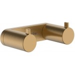Άγκιστρο από ορείχαλκο διπλό Brushed Bronze, χρώμα: Μπρονζέ επιφάνεια: Βουρτσισμένη Άγκιστρο από ορείχαλκο διπλό Brushed Bronze, χρώμα: Μπρονζέ επιφάνεια: Βουρτσισμένη