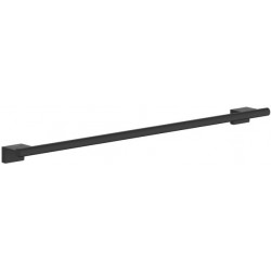 Πετσετοθήκη 66,1cm Matt Black σταθερή από ορείχαλκο μονή, χρώμα: Μαύρο επιφάνεια: Ματ