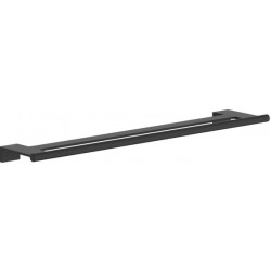 Πετσετοθήκη 66,1cm Matt Black σταθερή από ορείχαλκο μονή, χρώμα: Μαύρο επιφάνεια: Ματ Πετσετοθήκες