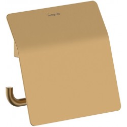 Χαρτοθήκη σκεπαστή από ορείχαλκο brushed Bronze, χρώμα: Μπρονζέ επιφάνεια: Βουρτσισμένη
