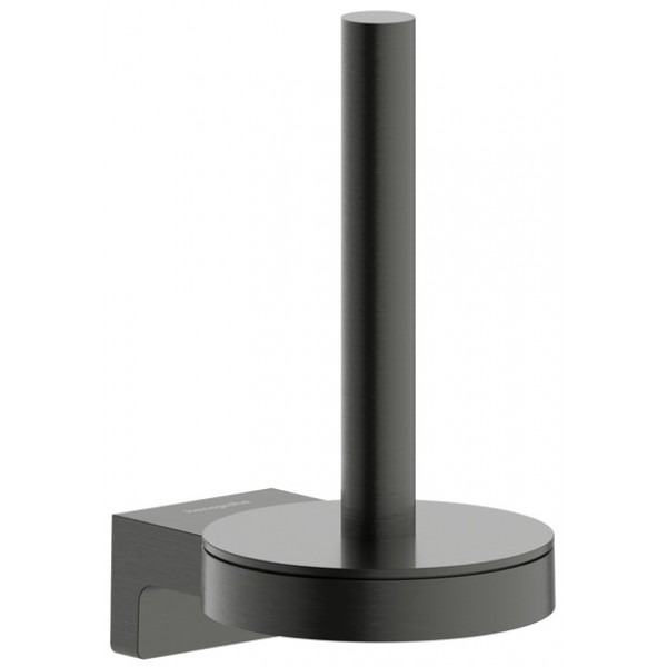 Χαρτοθήκη κάθετη (όρθια) από ορείχαλκο Brushed Black Chrome, χρώμα: Μαύρο επιφάνεια: Βουρτσισμένη Χαρτοθήκες Χαρτοθήκη κάθετη (όρθια) από ορείχαλκο Brushed Black Chrome, χρώμα: Μαύρο επιφάνεια: Βουρτσισμένη Χαρτοθήκες