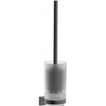Brush (broom) material: Brass Wall-mounted, color: Black surface: Brushed Toilet brush holders Brush (broom) material: Brass Wall-mounted, color: Black surface: Brushed Toilet brush holders