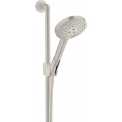 Shower slider rail 90cm material: Brass with hand shower & hose, color: Chrome surface: Brushed Shower slider rails