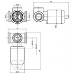 Shower tap Wall-mounted concealed part 1 way Wall-mounted - concealed part Shower tap Wall-mounted concealed part 1 way Wall-mounted - concealed part