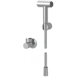 Bidet system Fixed temperature material: Brass, color: Chrome surface: Glossy Exposed bidet hand shower systems