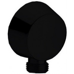 Provision, color: Black surface: Matt Outlet elbows