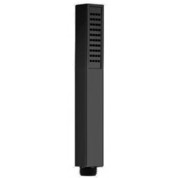 Shower head 1 jet, color: Black surface: Matt Hand showers