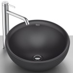 Washbasin Free standing 39x39x17 material: Porcelain Without hole Without overflow, color: Black surface: Matt Free standing Washbasin Free standing 39x39x17 material: Porcelain Without hole Without overflow, color: Black surface: Matt Free standing